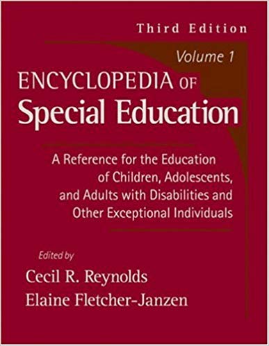 Encyclopedia of Special Education Volume 1, 3rd Edition